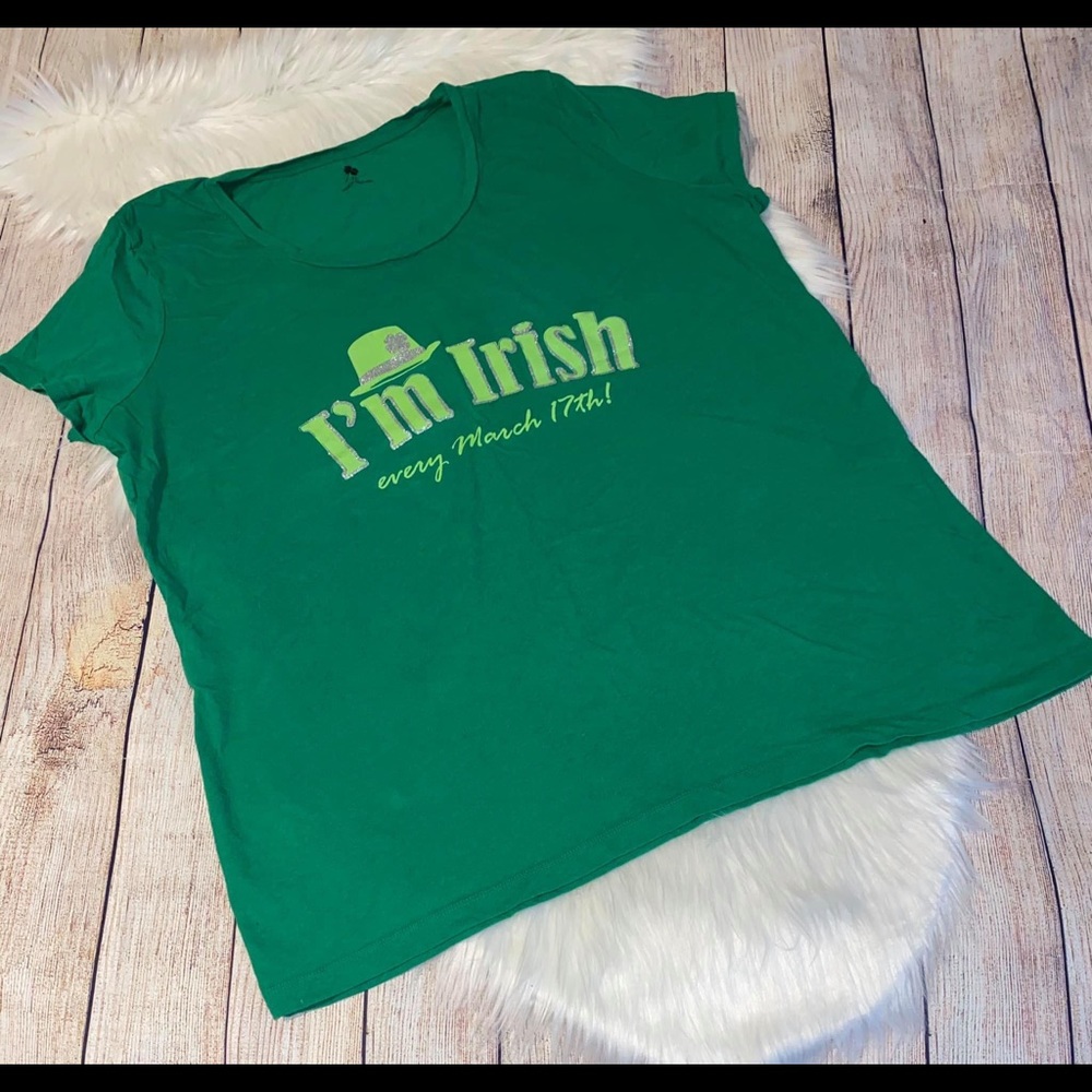 Womens St. Patrick’s Day t-shirt size 1X
